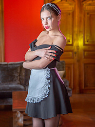NuPornstars presents: Sexy Maid Henessy betrays Natalie Starr and fucks boyfriend